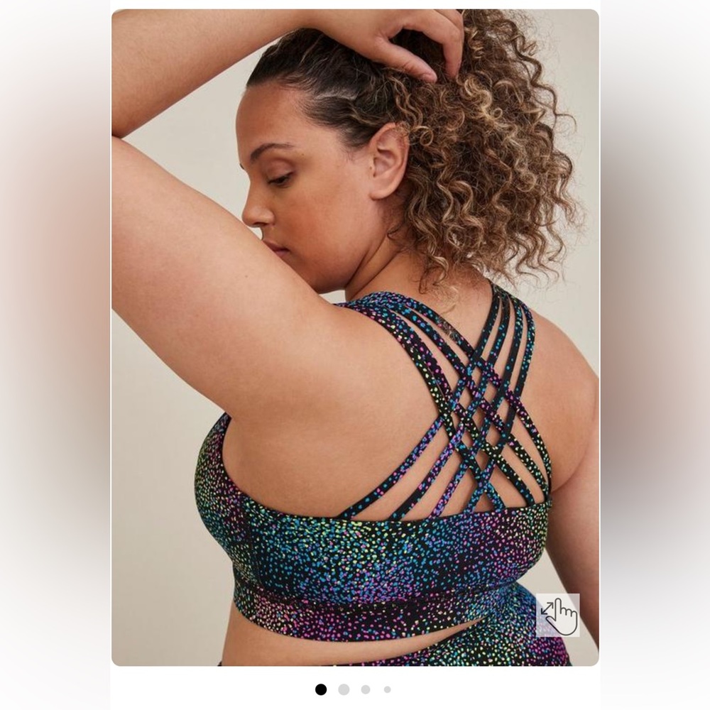 Torrid Zip Front Active Sports Bra